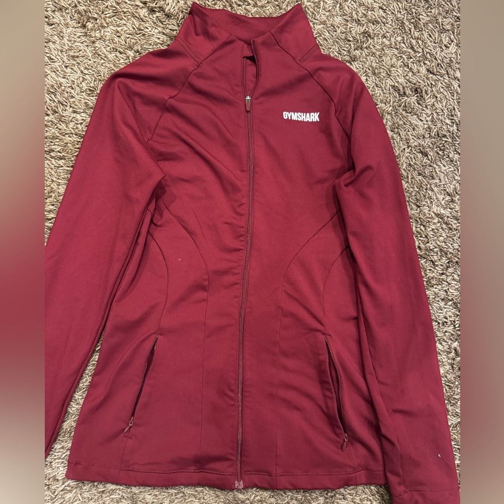 Red Gymshark Jacket 
Size Small